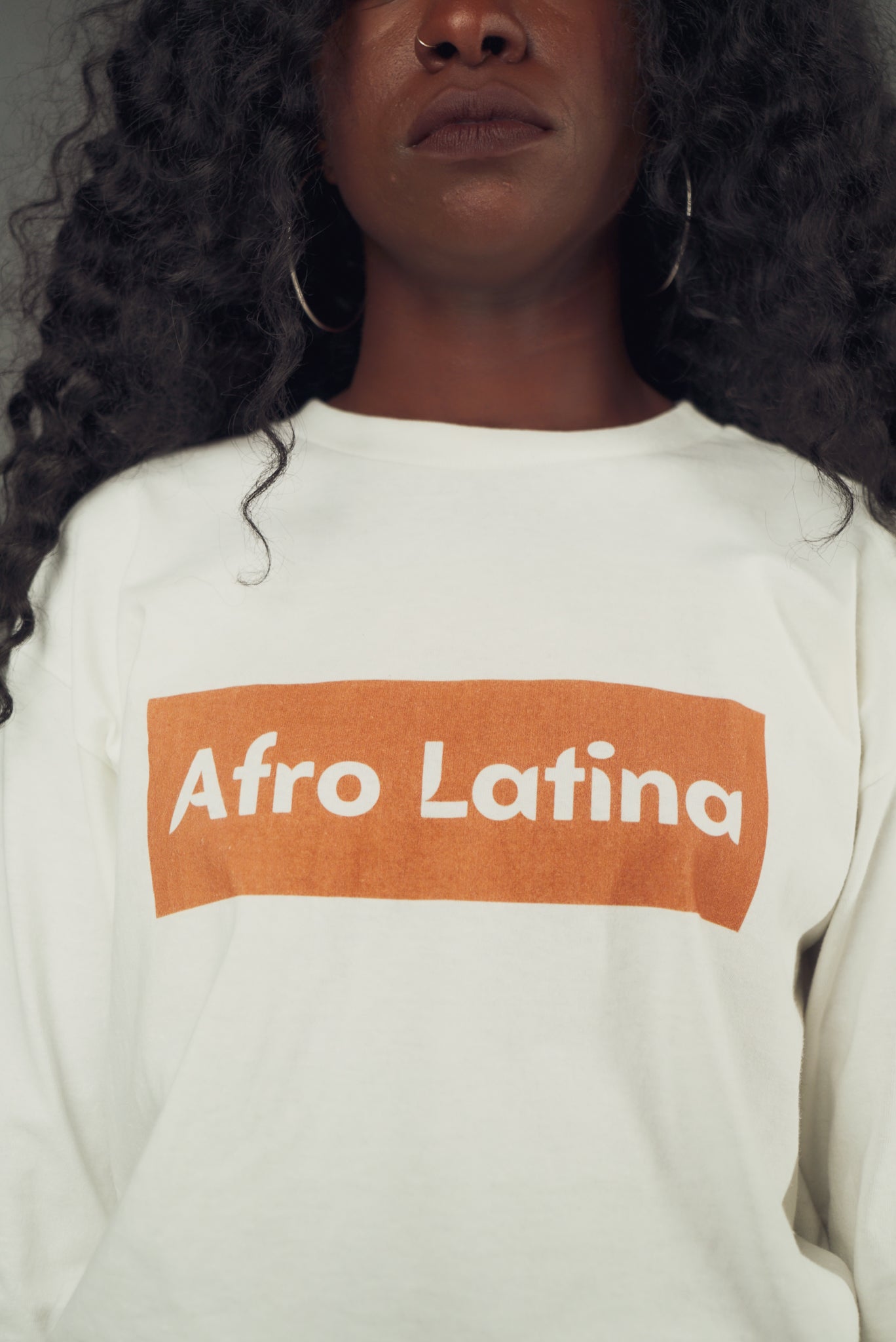 Afro Latina: Long Sleeved T-Shirt