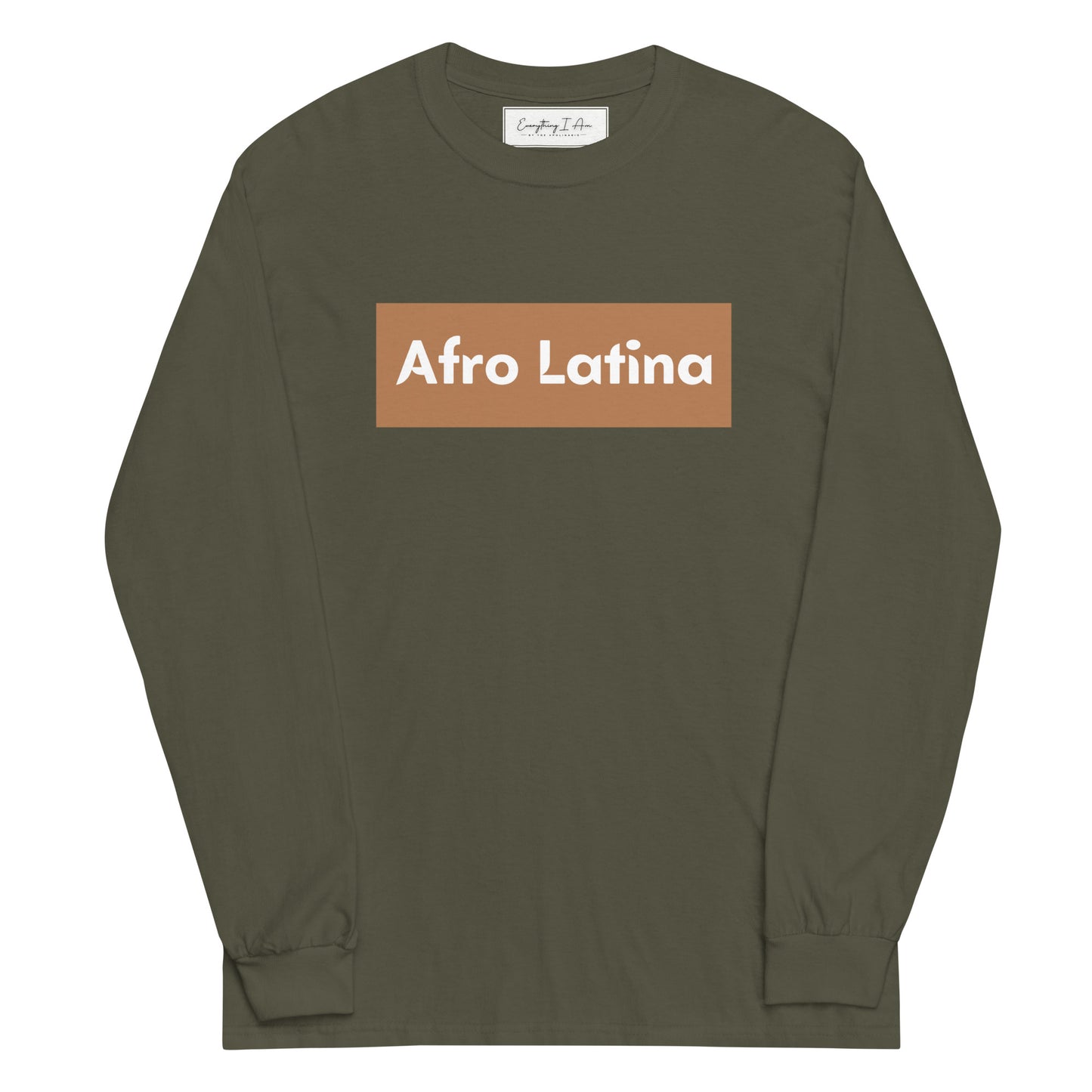 Afro Latina: Long Sleeved T-Shirt