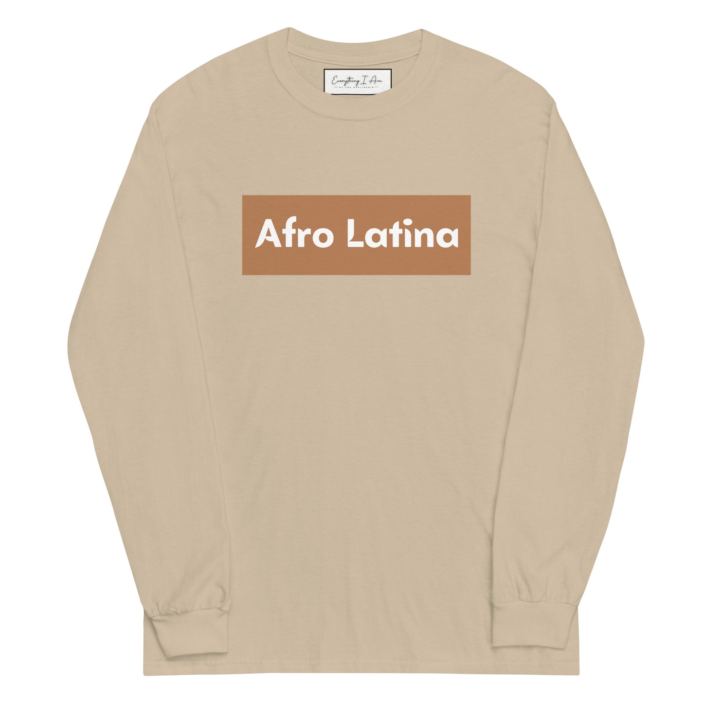 Afro Latina: Long Sleeved T-Shirt