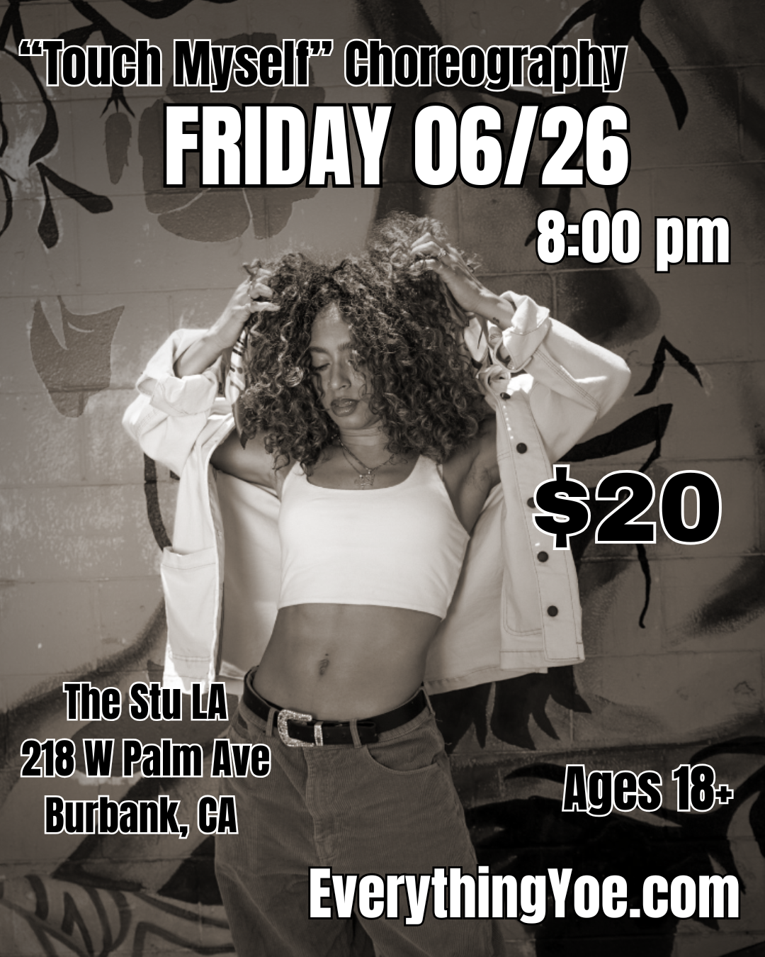 "touch myself" choreography class 06/26/2026
