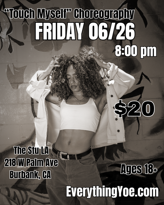 "touch myself" choreography class 06/26/2026